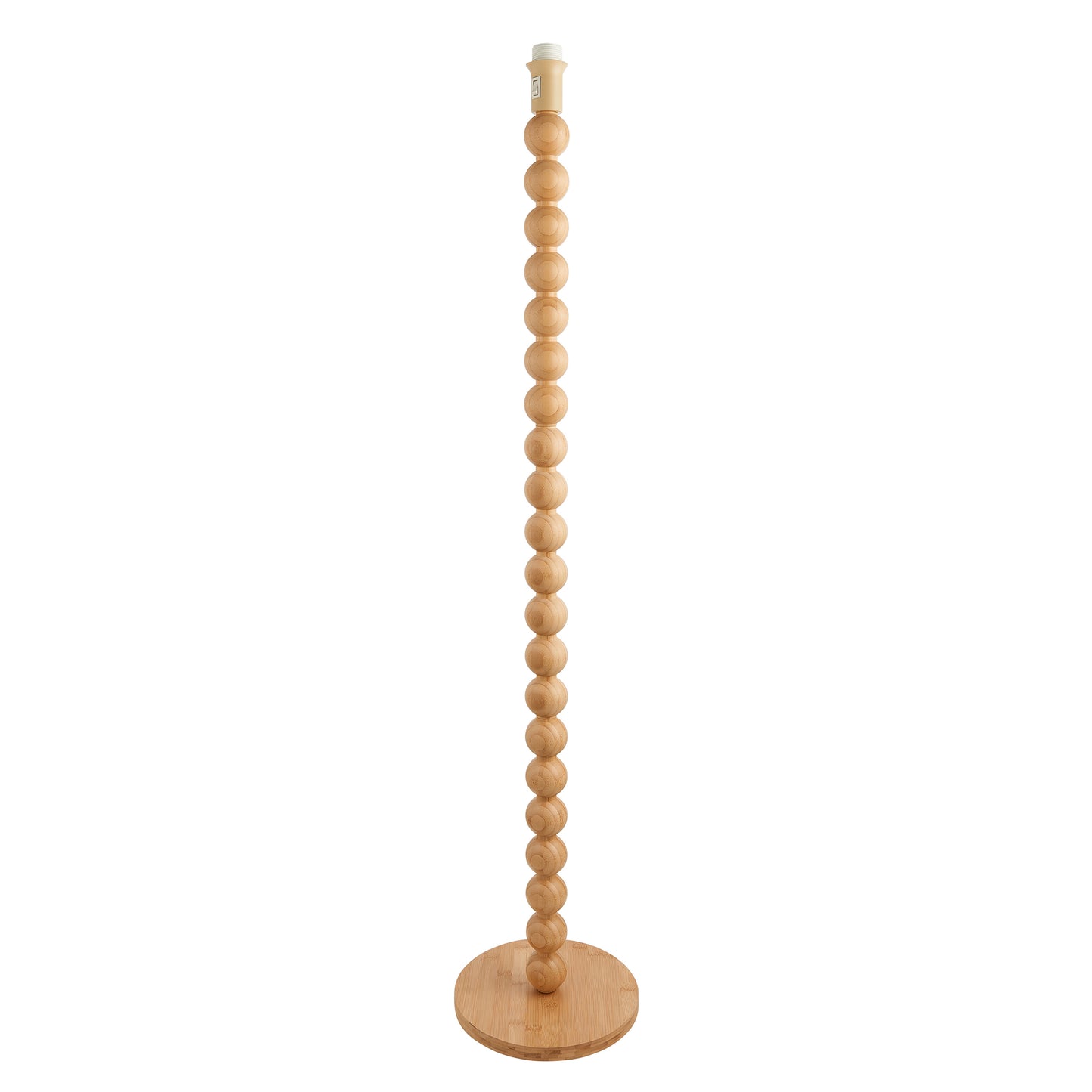Cane Floor Lamp Base Natural Bamboo – Natural