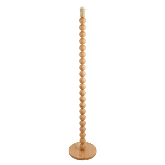 Cane Floor Lamp Base Natural Bamboo – Natural