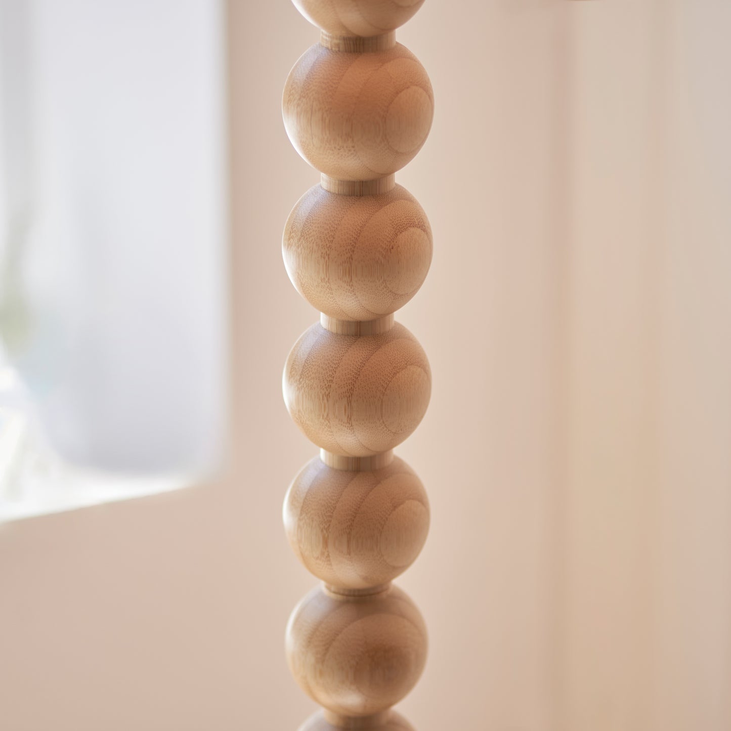 Cane Floor Lamp Base Natural Bamboo – Natural