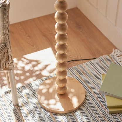 Cane Floor Lamp Base Natural Bamboo – Natural