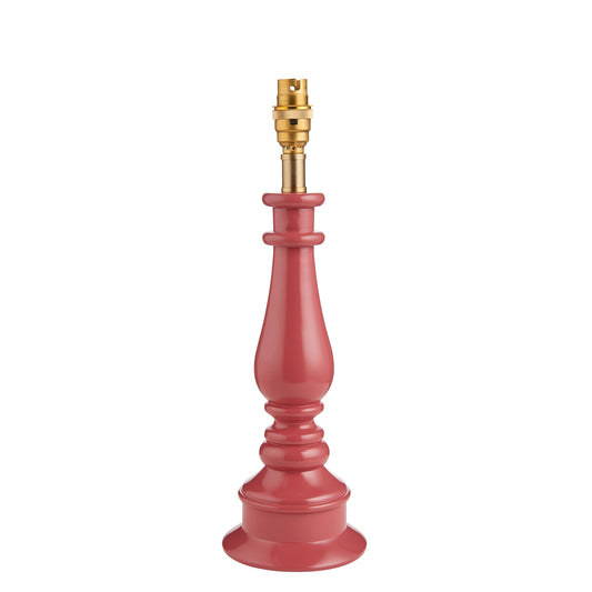 Myrtle Table Lamp Base Pink Clay – Pink