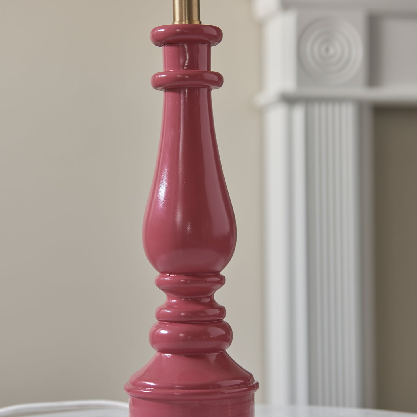 Myrtle Table Lamp Base Pink Clay – Pink