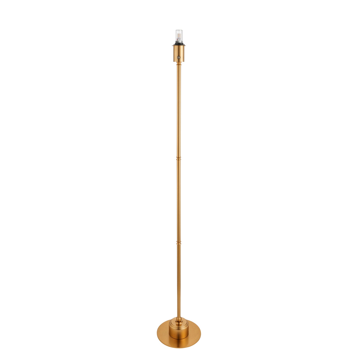 Burley Rechargeable Floor Lamp Base Aged Brass – Brass