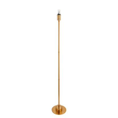 Burley Rechargeable Floor Lamp Base Aged Brass – Brass