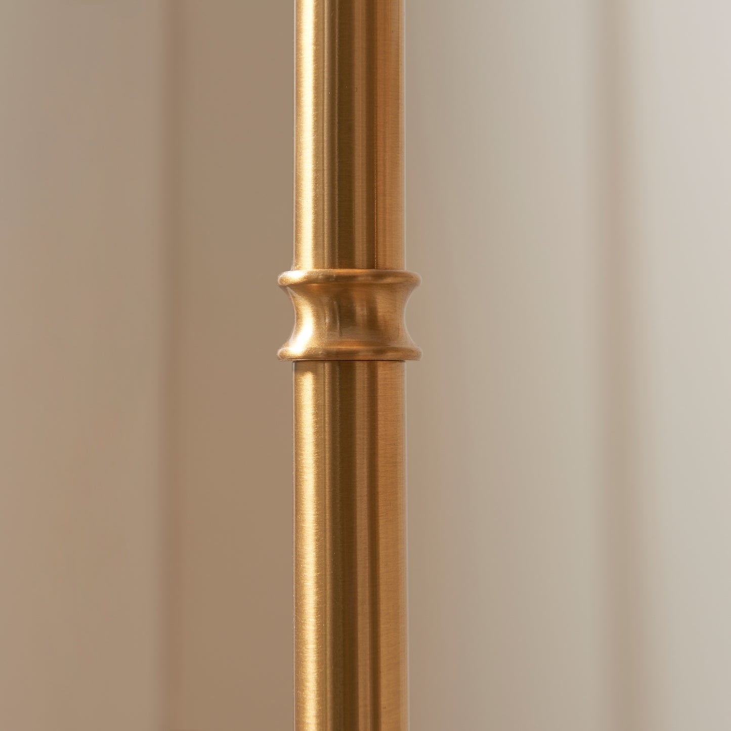 Burley Rechargeable Floor Lamp Base Aged Brass – Brass