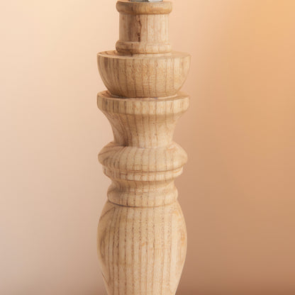 Bibury Table Lamp Base Natural Ash – Natural