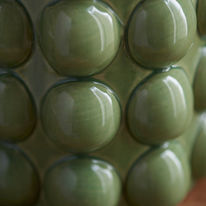 Bobble Table Lamp Base Olive Green Glaze – Green