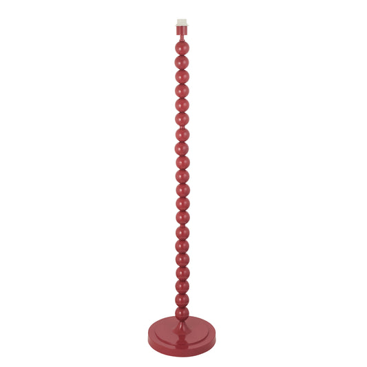 Higgledy Floor Lamp Base Gloss Pink Clay Paint – Pink