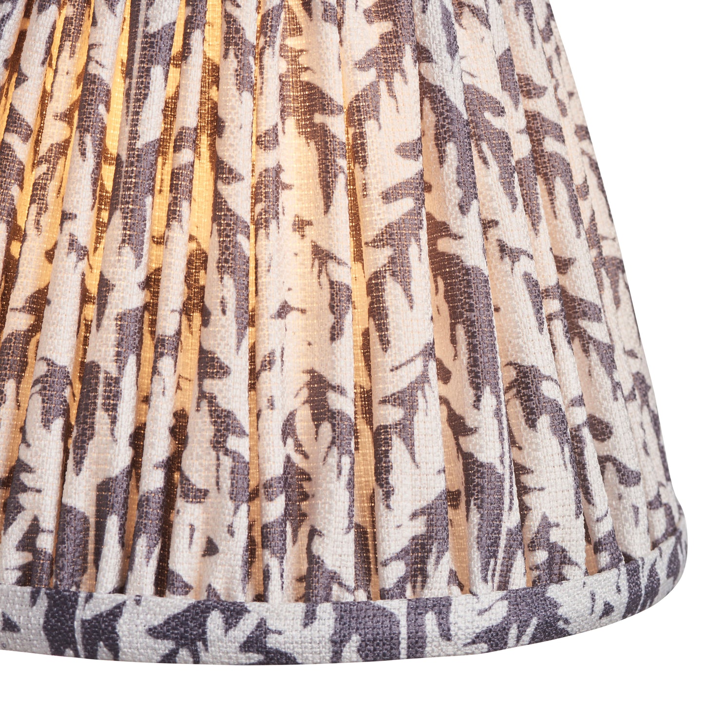 Leaf Shade Pearl Grey Fabric 122x85x160mm – Grey