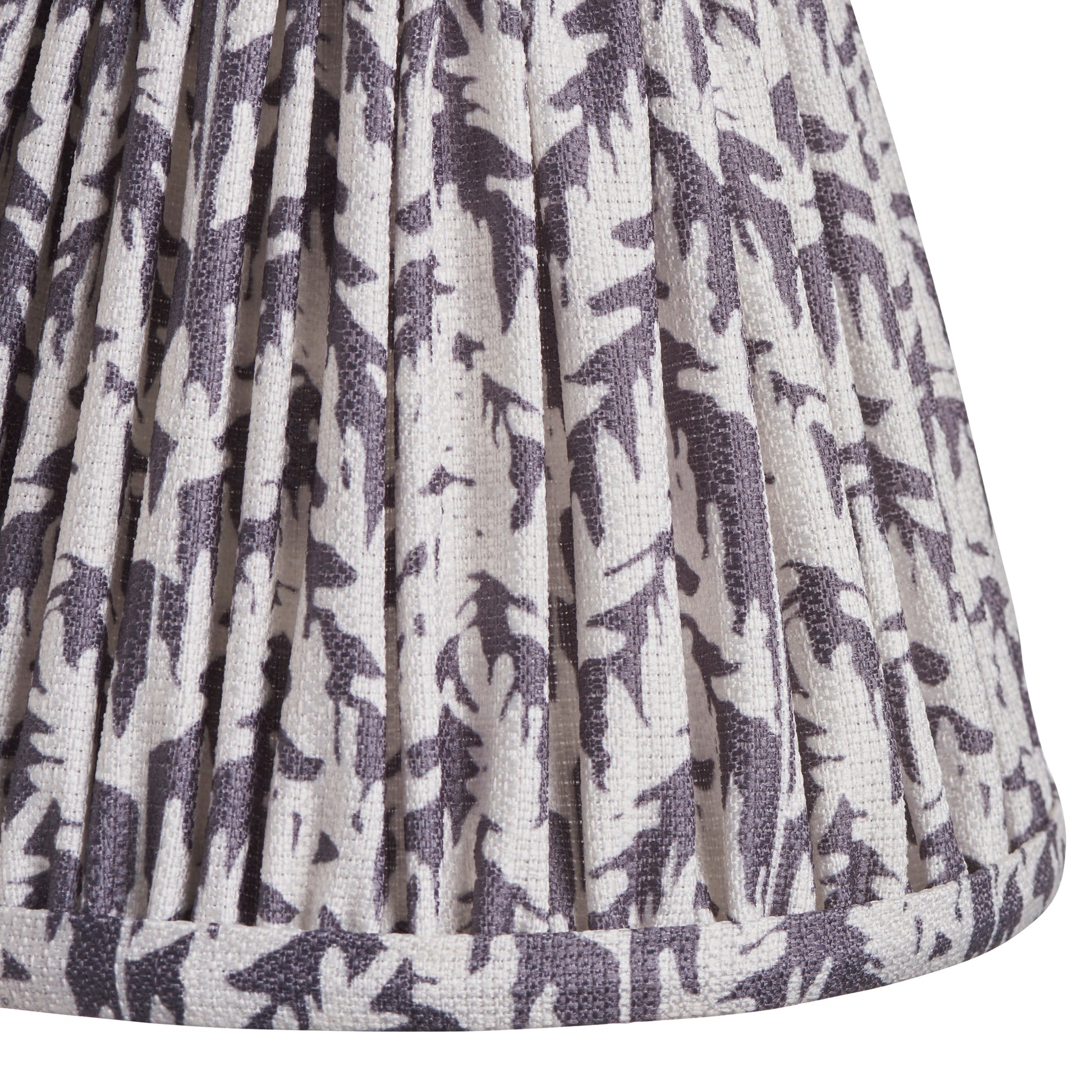 Leaf Shade Pearl Grey Fabric 122x85x160mm – Grey