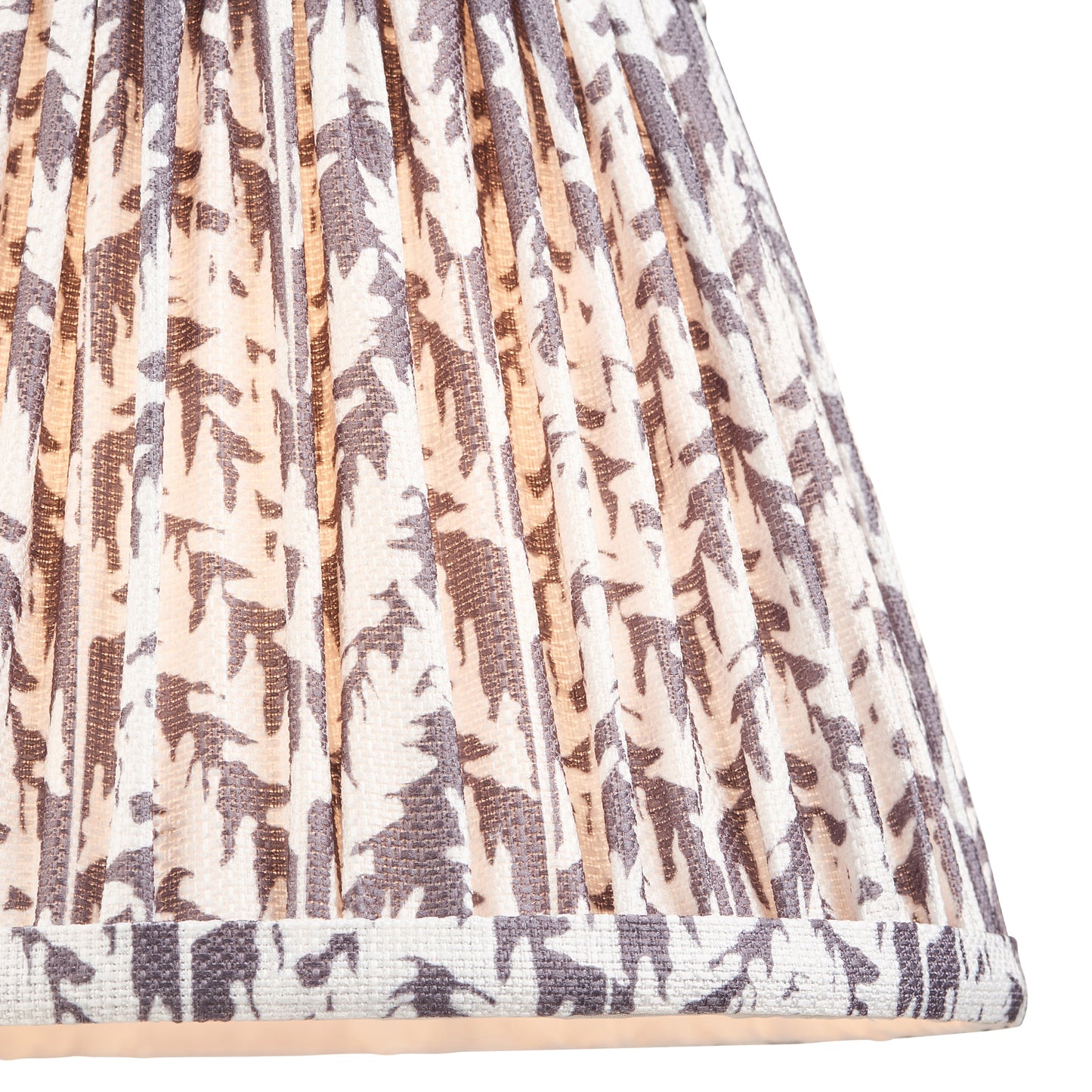 Leaf Shade Pearl Grey Fabric 145x118x200mm – Grey