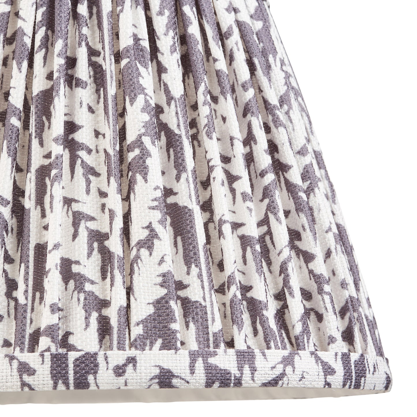 Leaf Shade Pearl Grey Fabric 145x118x200mm – Grey