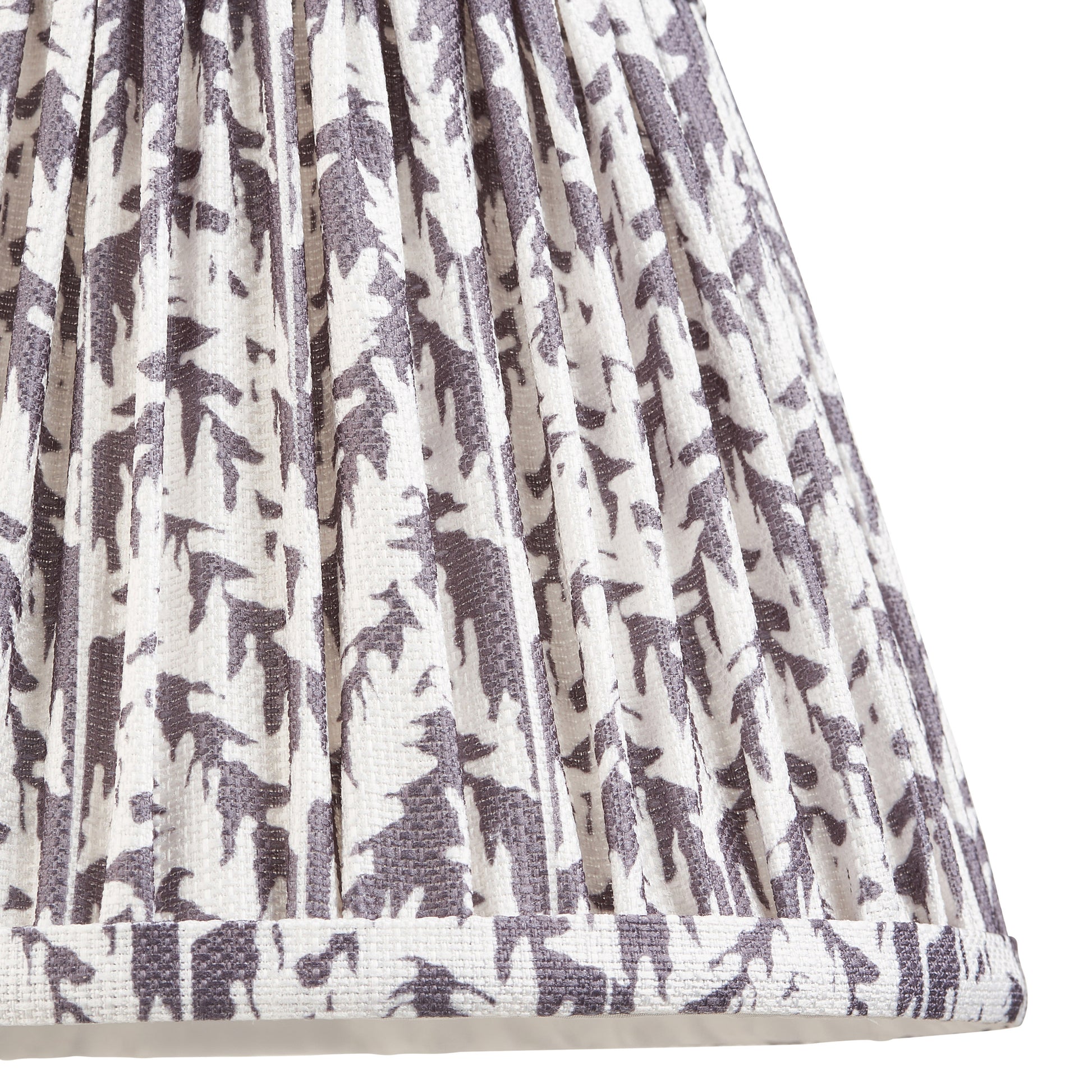 Leaf Shade Pearl Grey Fabric 145x118x200mm – Grey