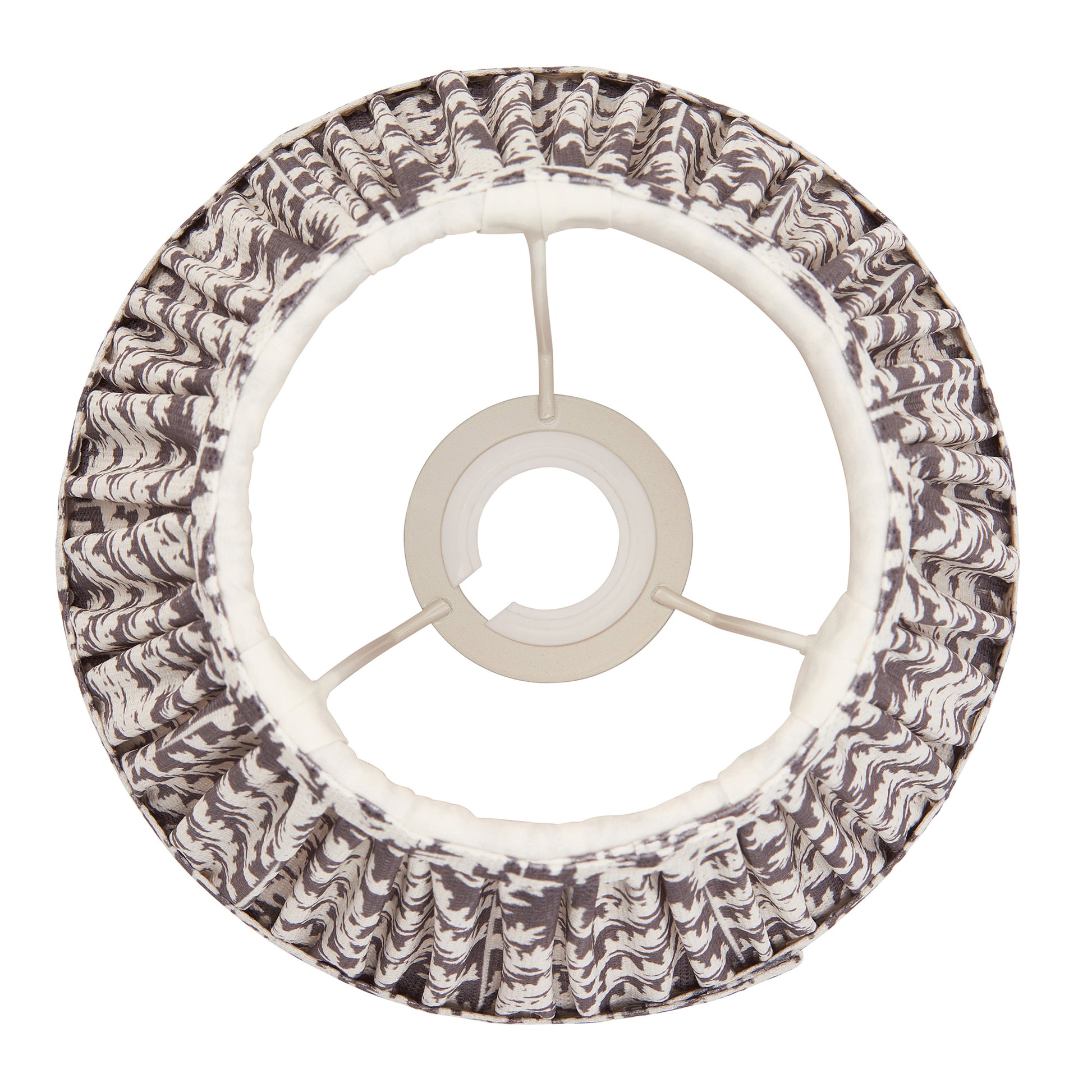 Leaf Shade Pearl Grey Fabric 145x118x200mm – Grey
