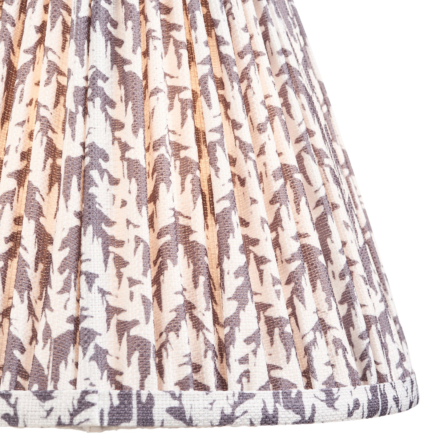 Leaf Shade Pearl Grey Fabric 185x125x250mm – Grey
