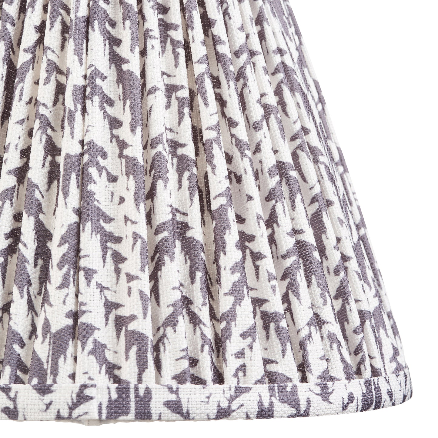 Leaf Shade Pearl Grey Fabric 185x125x250mm – Grey