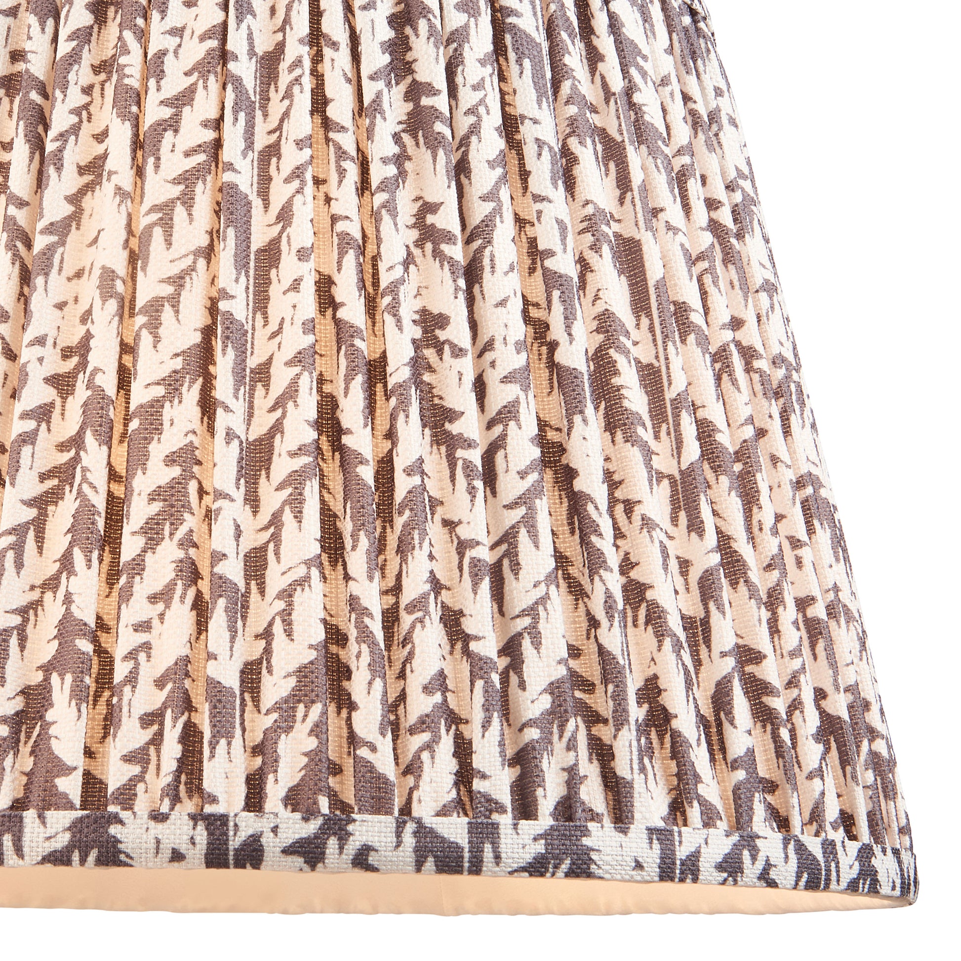 Leaf Shade Pearl Grey Fabric 240x250x350mm – Grey