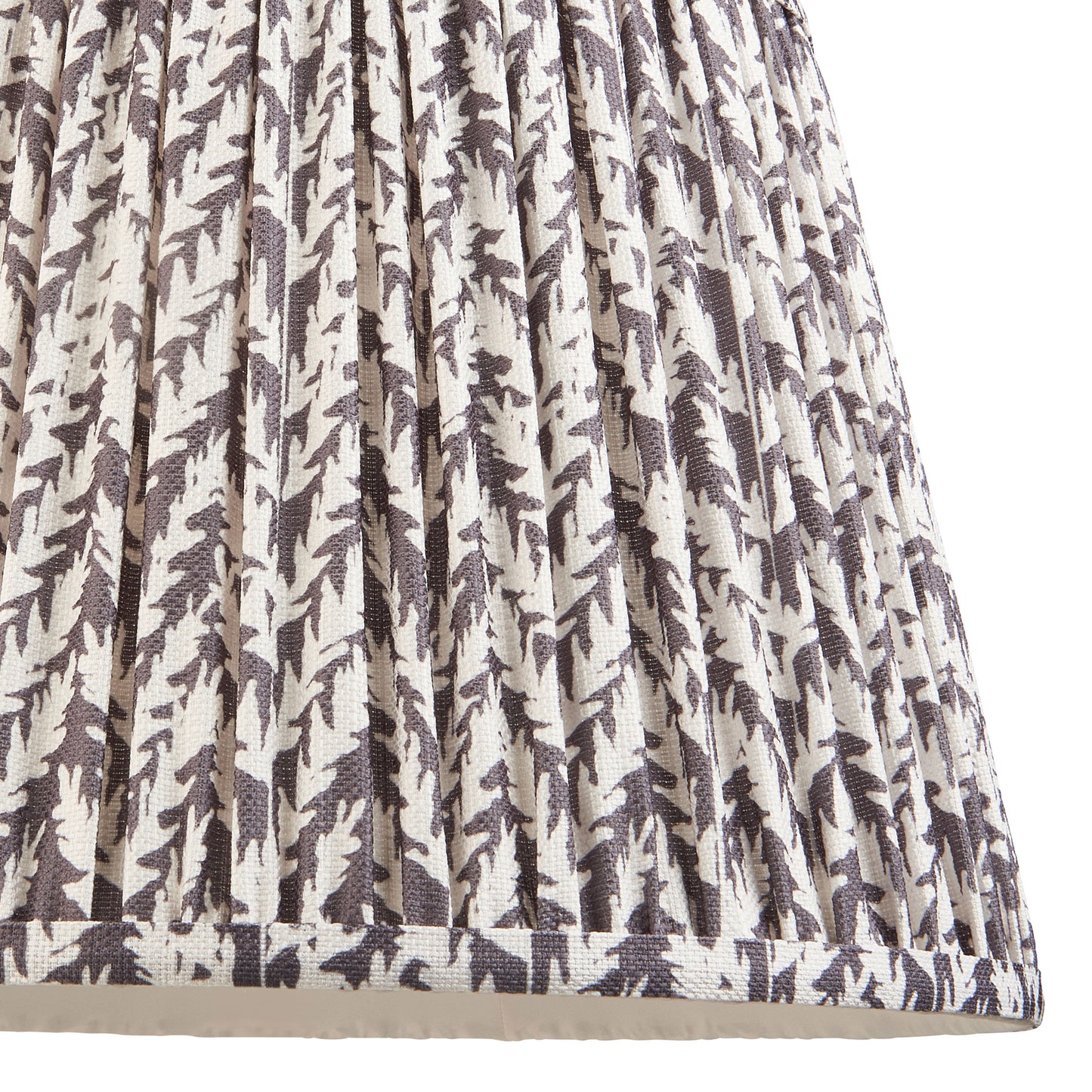 Leaf Shade Pearl Grey Fabric 240x250x350mm – Grey
