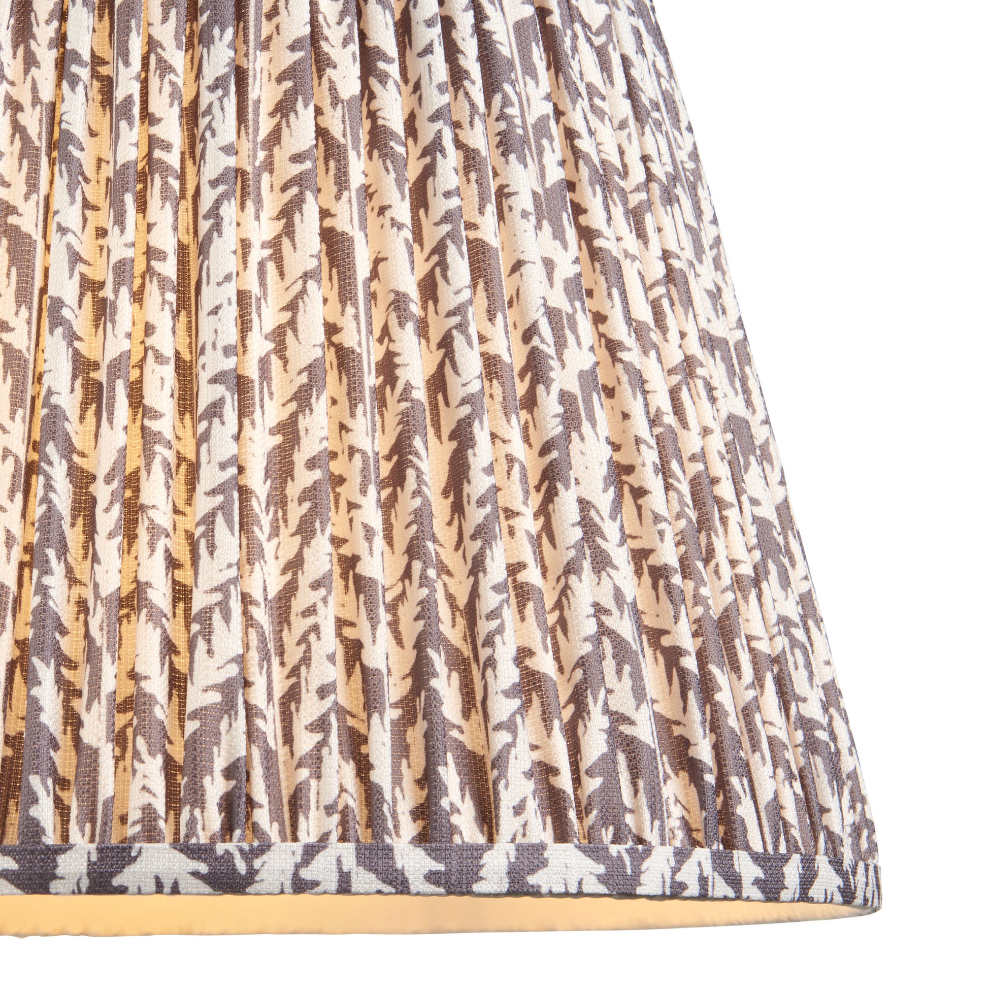 Leaf Shade Pearl Grey Fabric 275x280x400mm – Grey