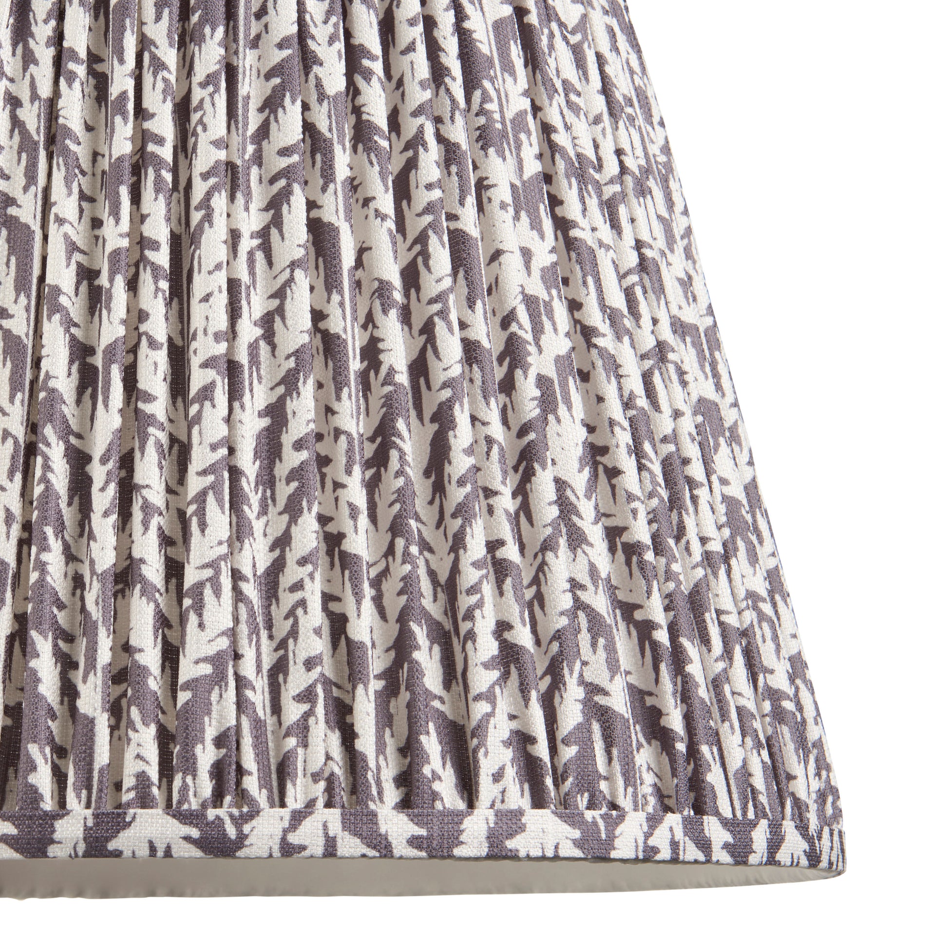 Leaf Shade Pearl Grey Fabric 275x280x400mm – Grey