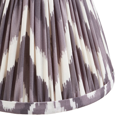 Zigzag Shade Pearl Grey Fabric 122x85x160mm – Grey