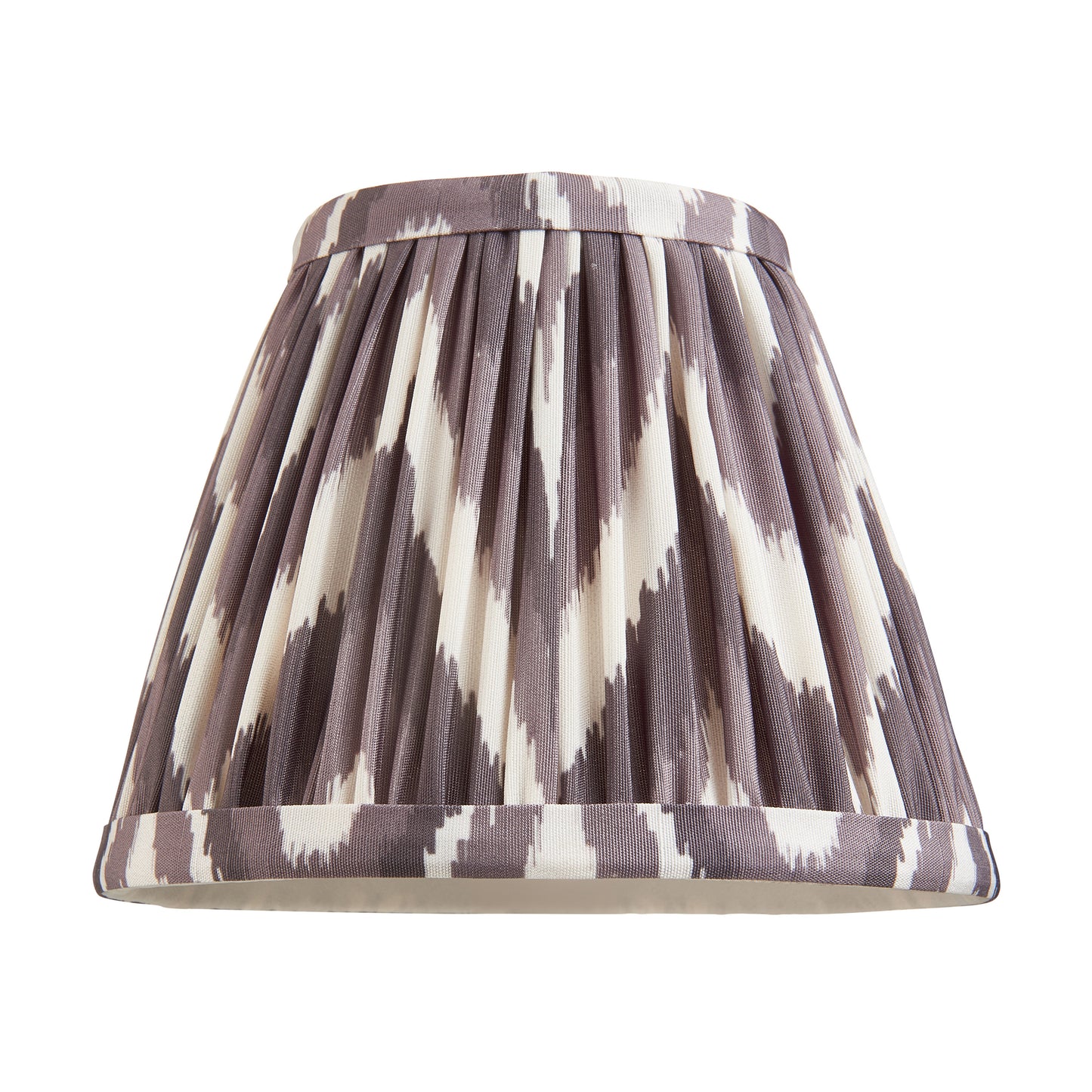 Zigzag Shade Pearl Grey Fabric 122x85x160mm – Grey