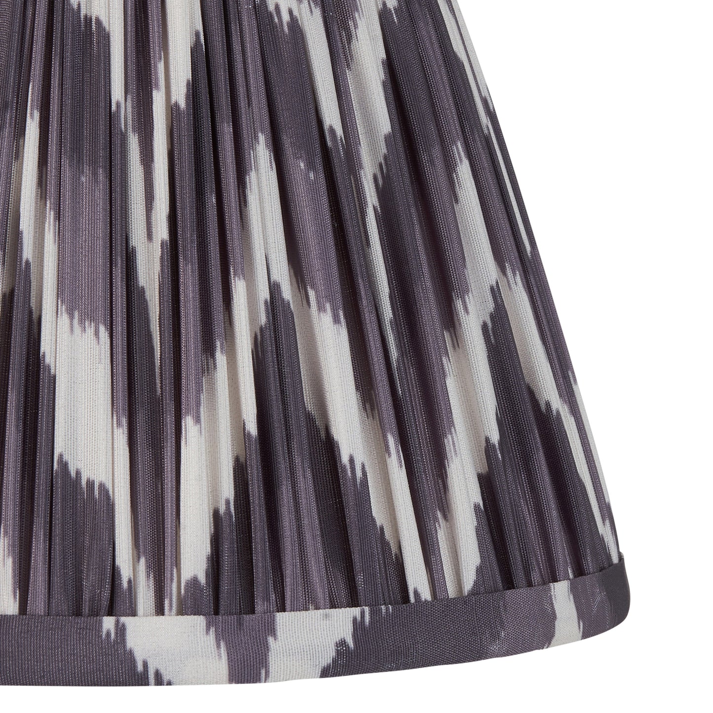 Zigzag Shade Pearl Grey Fabric 145x118x200mm – Grey