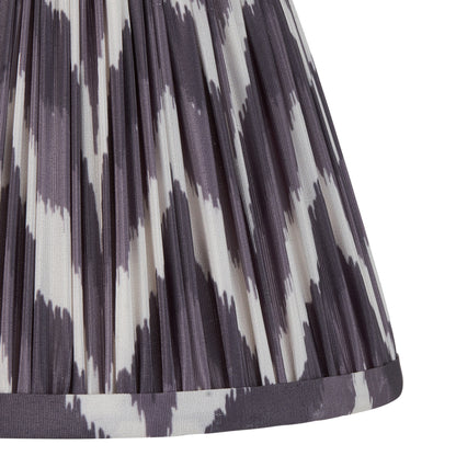 Zigzag Shade Pearl Grey Fabric 145x118x200mm – Grey