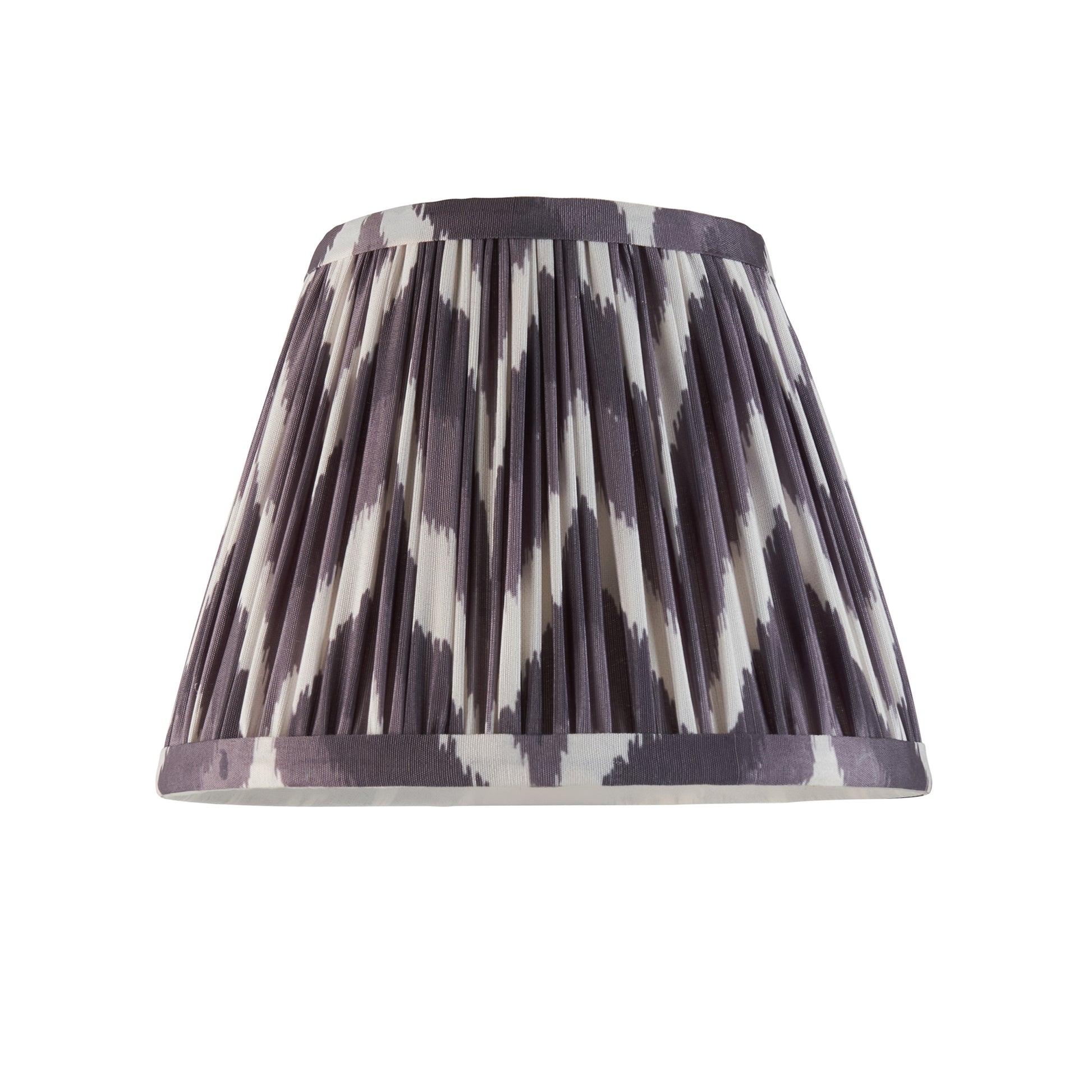 Zigzag Shade Pearl Grey Fabric 145x118x200mm – Grey