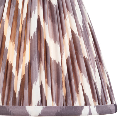 Zigzag Shade Pearl Grey Fabric 185x125x250mm – Grey