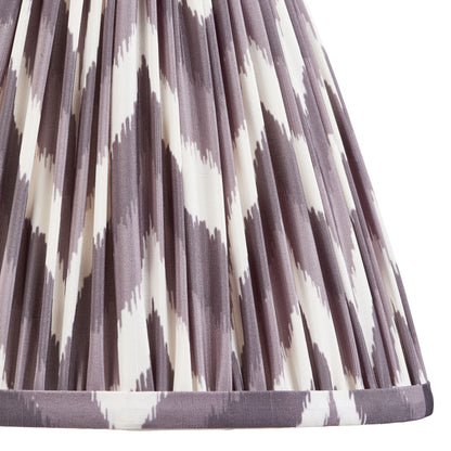Zigzag Shade Pearl Grey Fabric 185x125x250mm – Grey