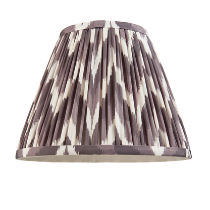 Zigzag Shade Pearl Grey Fabric 185x125x250mm – Grey