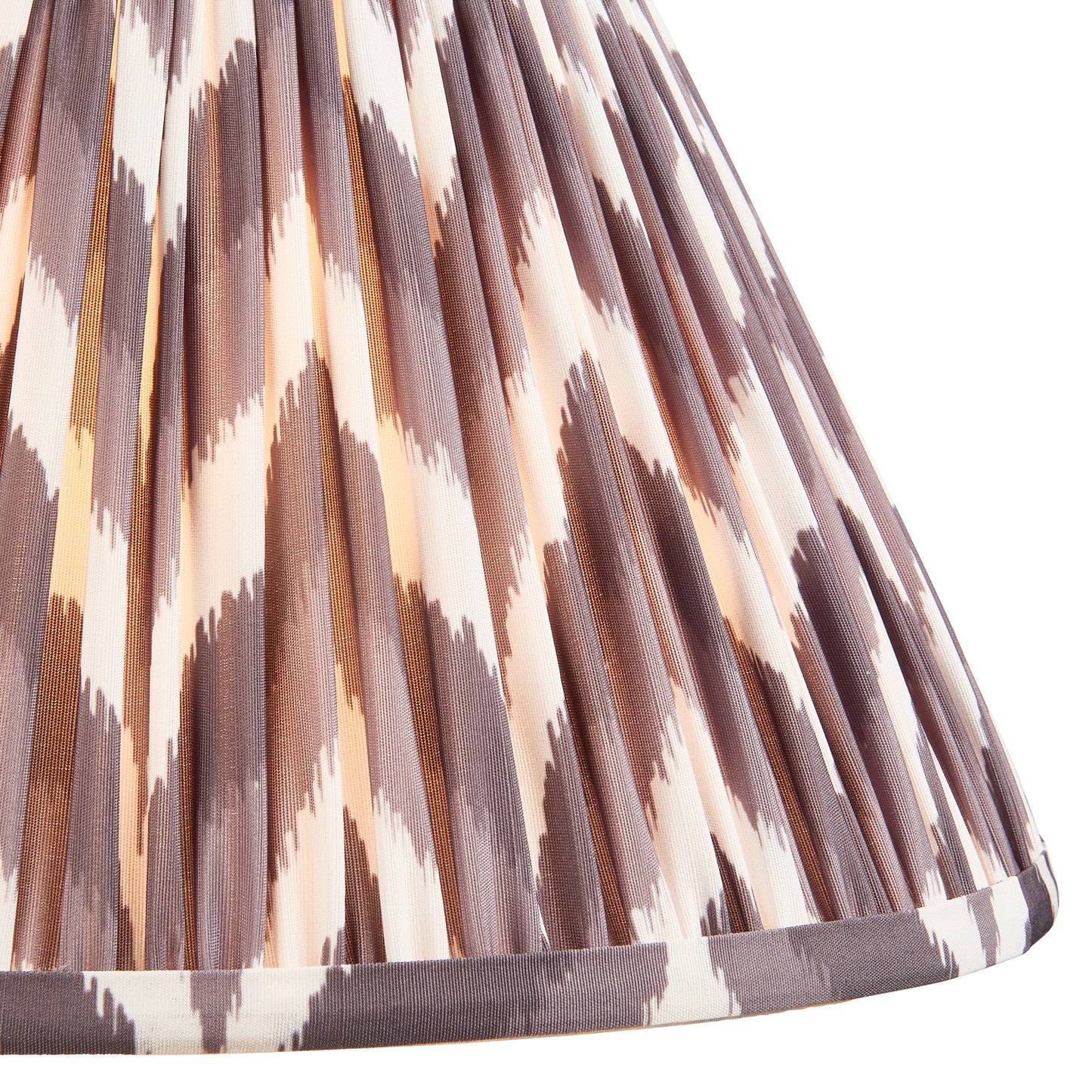 Zigzag Shade Pearl Grey Fabric 180x140x300mm – Grey