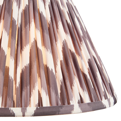 Zigzag Shade Pearl Grey Fabric 180x140x300mm – Grey