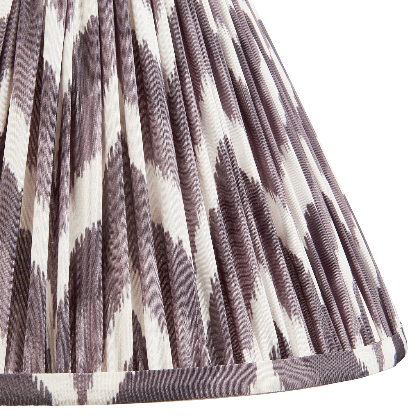 Zigzag Shade Pearl Grey Fabric 180x140x300mm – Grey