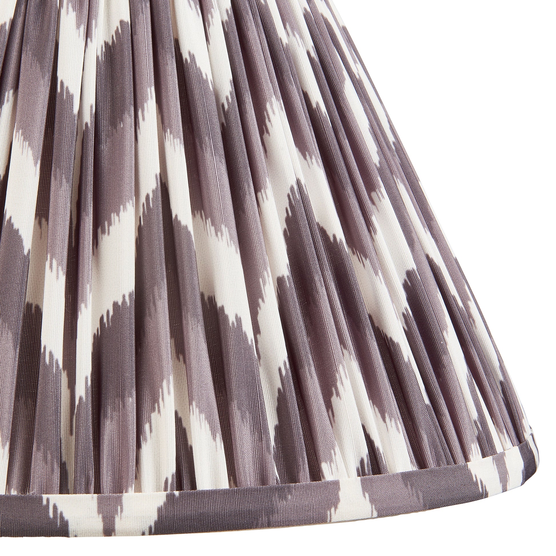 Zigzag Shade Pearl Grey Fabric 180x140x300mm – Grey