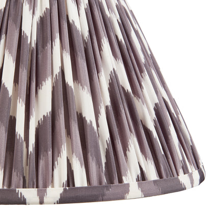 Zigzag Shade Pearl Grey Fabric 180x140x300mm – Grey