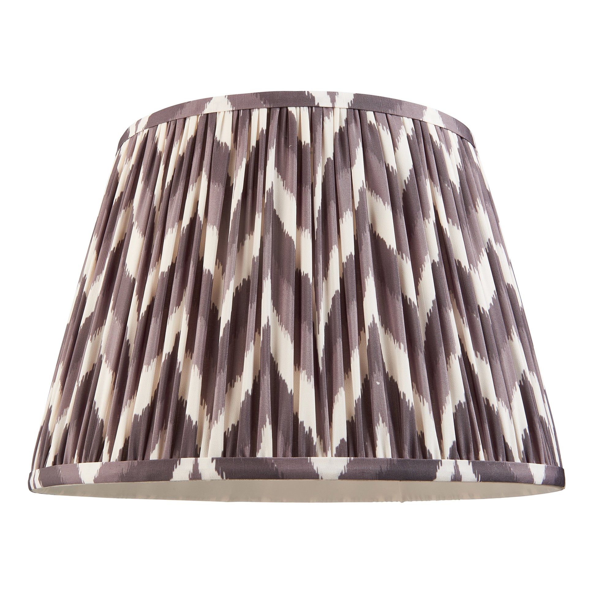 Zigzag Shade Pearl Grey Fabric 240x250x350mm – Grey