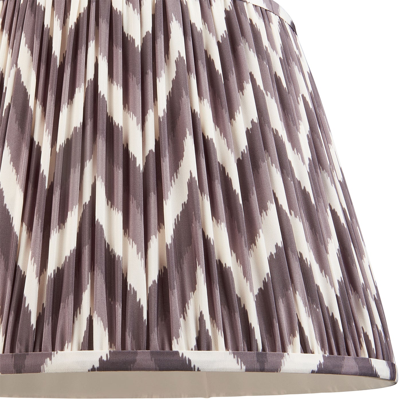 Zigzag Shade Pearl Grey Fabric 275x280x400mm – Grey