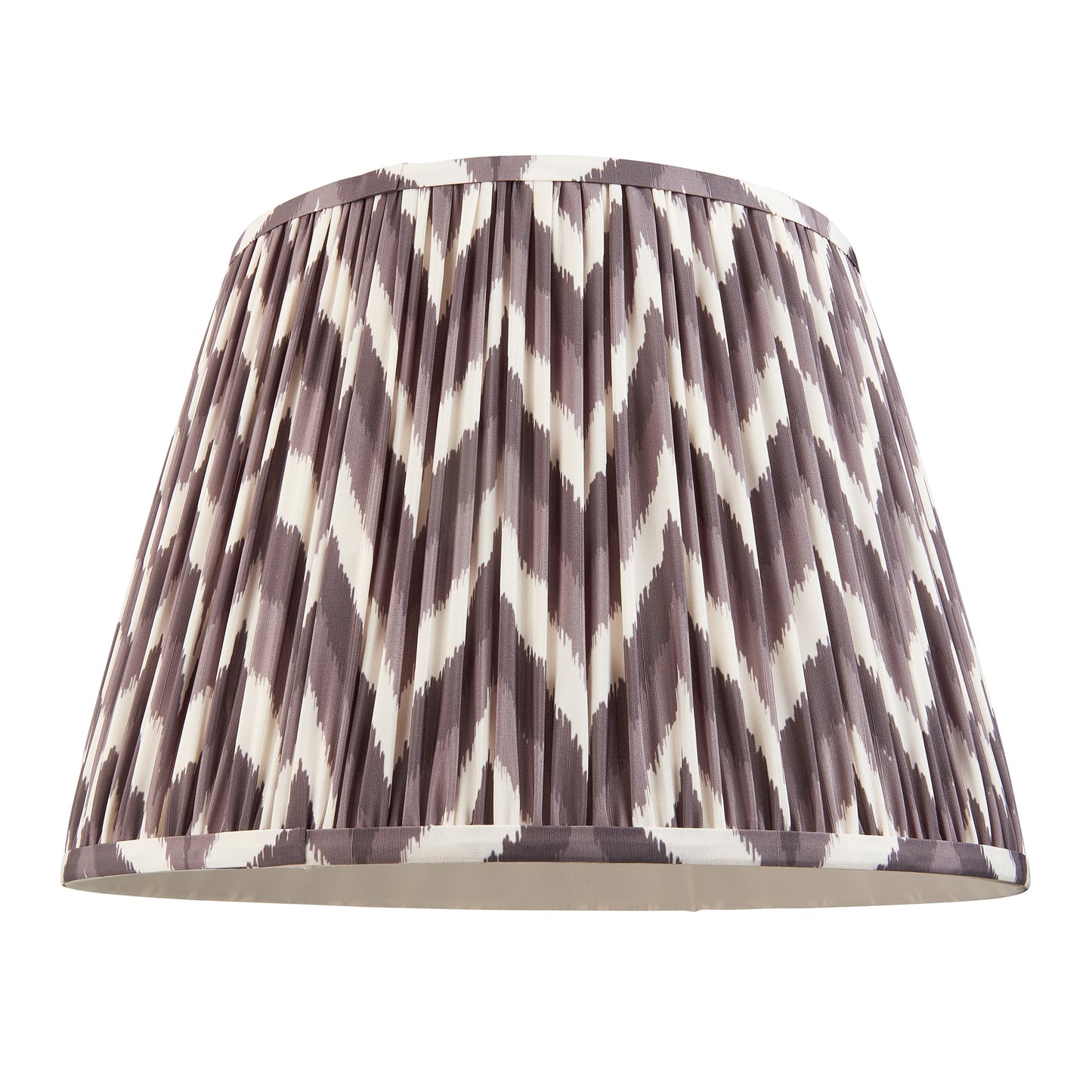 Zigzag Shade Pearl Grey Fabric 275x280x400mm – Grey