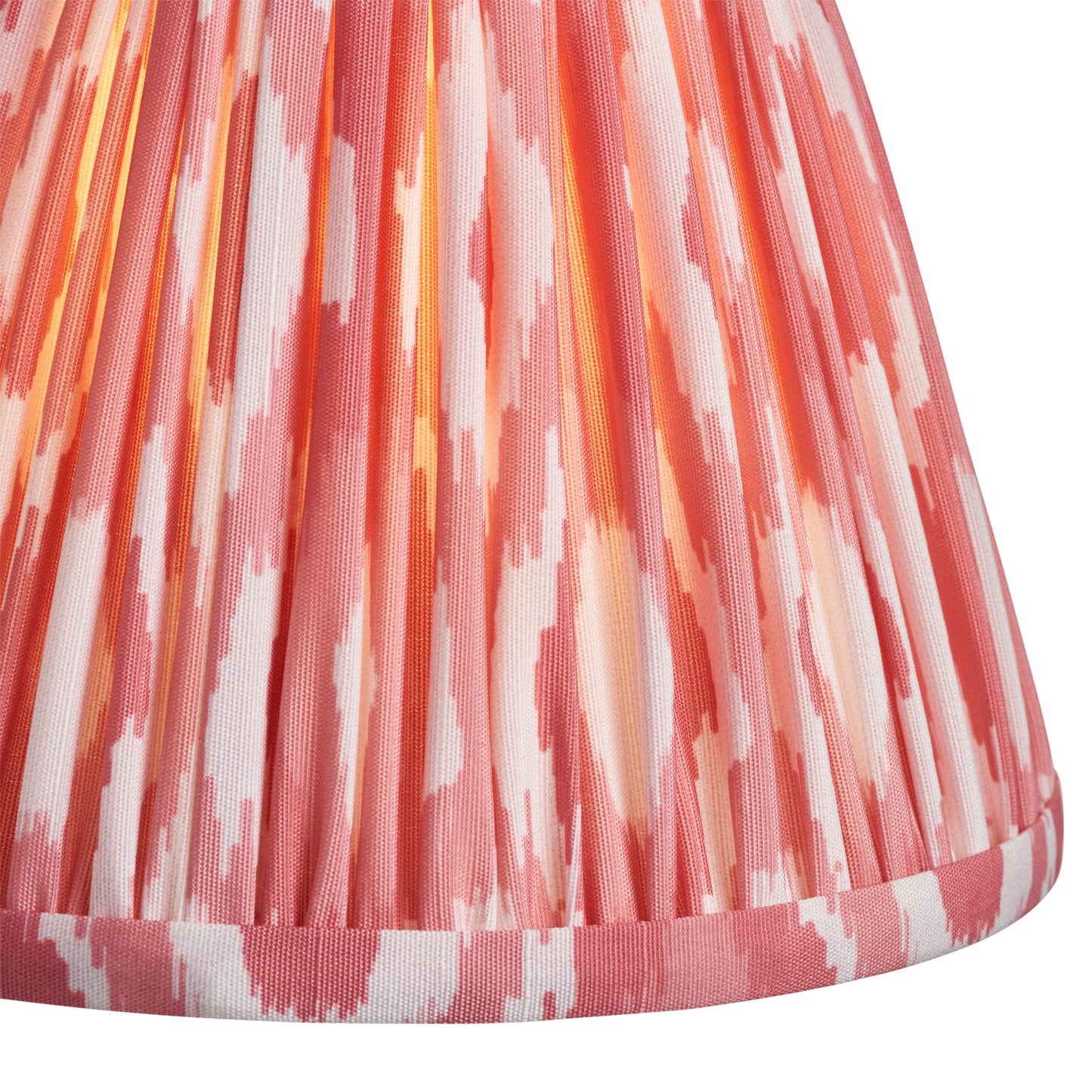 Ikat Shade Coral Pink Fabric 122x85x160mm – Pink