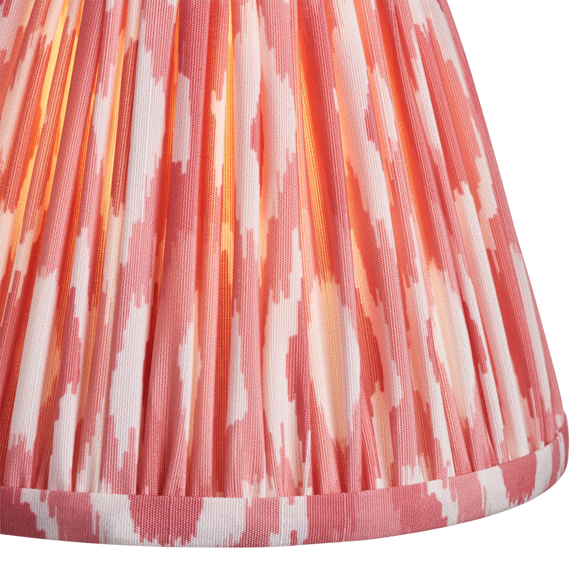 Ikat Shade Coral Pink Fabric 122x85x160mm – Pink