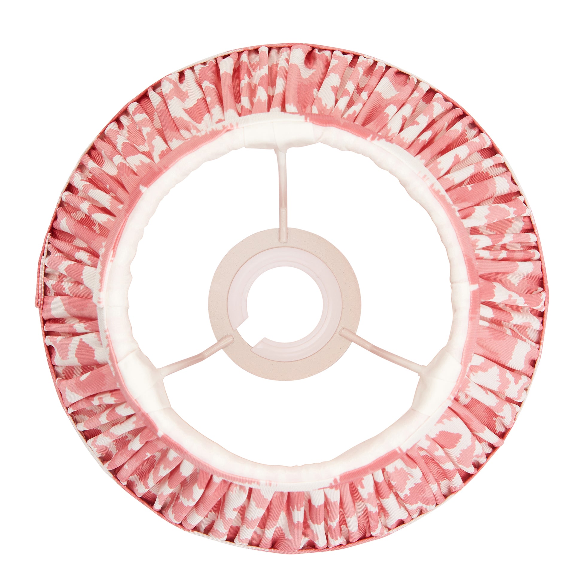 Ikat Shade Coral Pink Fabric 145x118x200mm – Pink