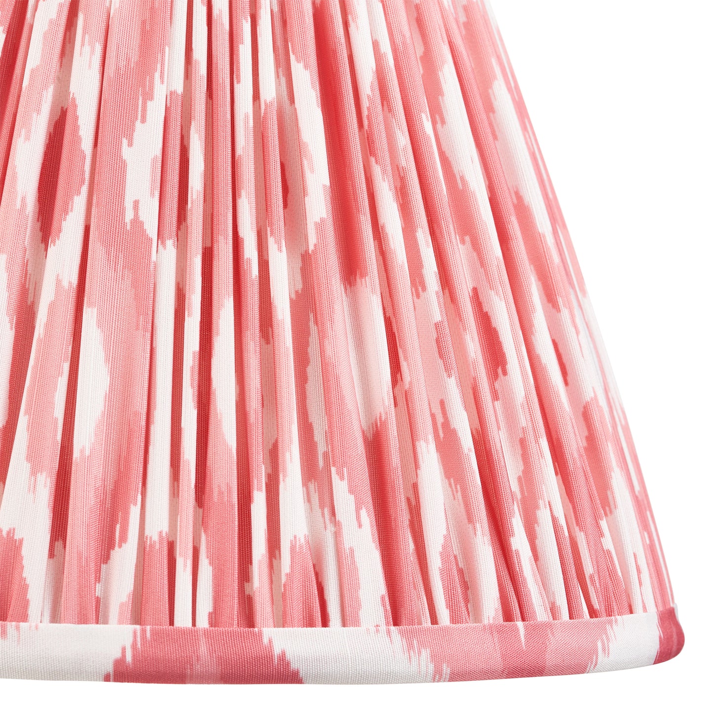Ikat Shade Coral Pink Fabric 185x125x250mm – Pink