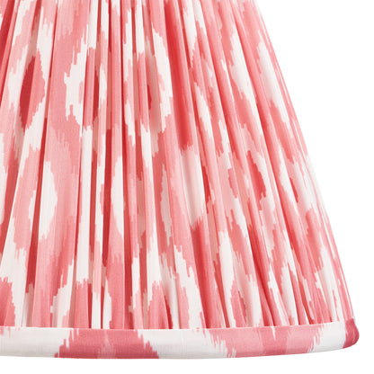 Ikat Shade Coral Pink Fabric 185x125x250mm – Pink