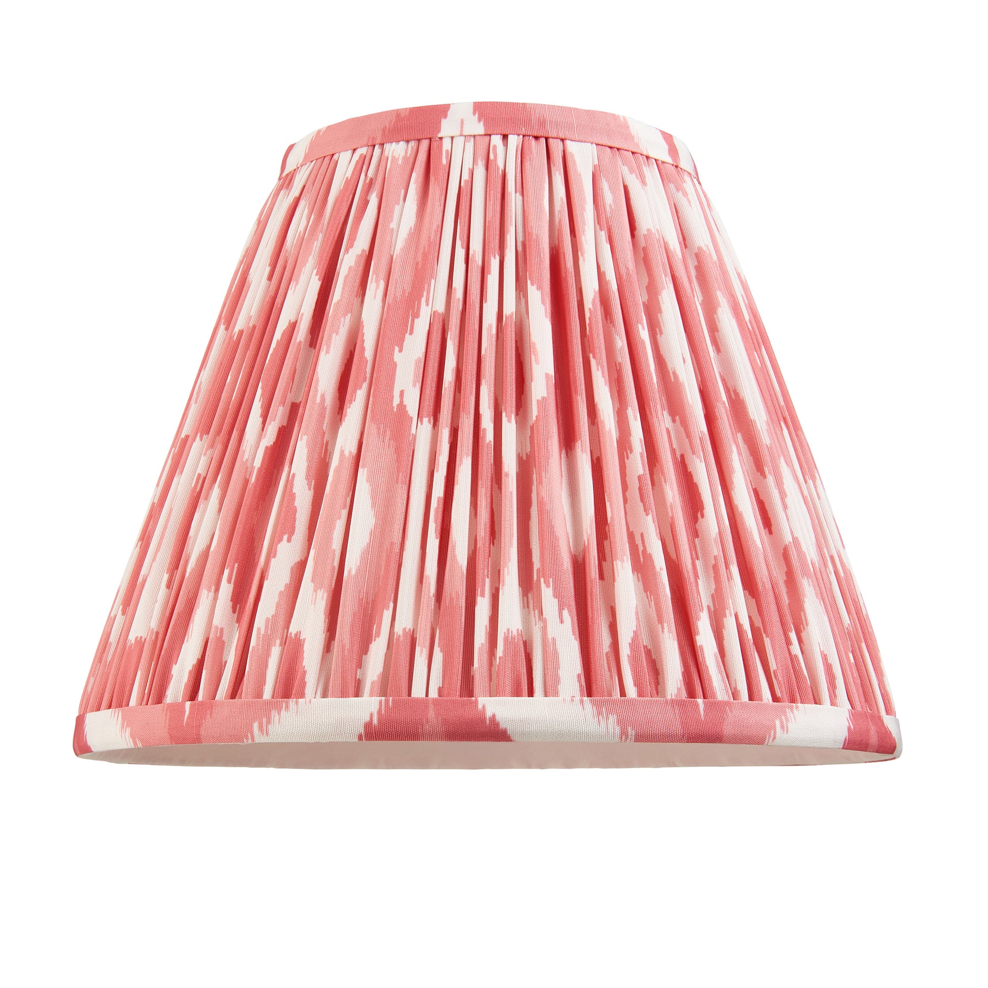 Ikat Shade Coral Pink Fabric 185x125x250mm – Pink