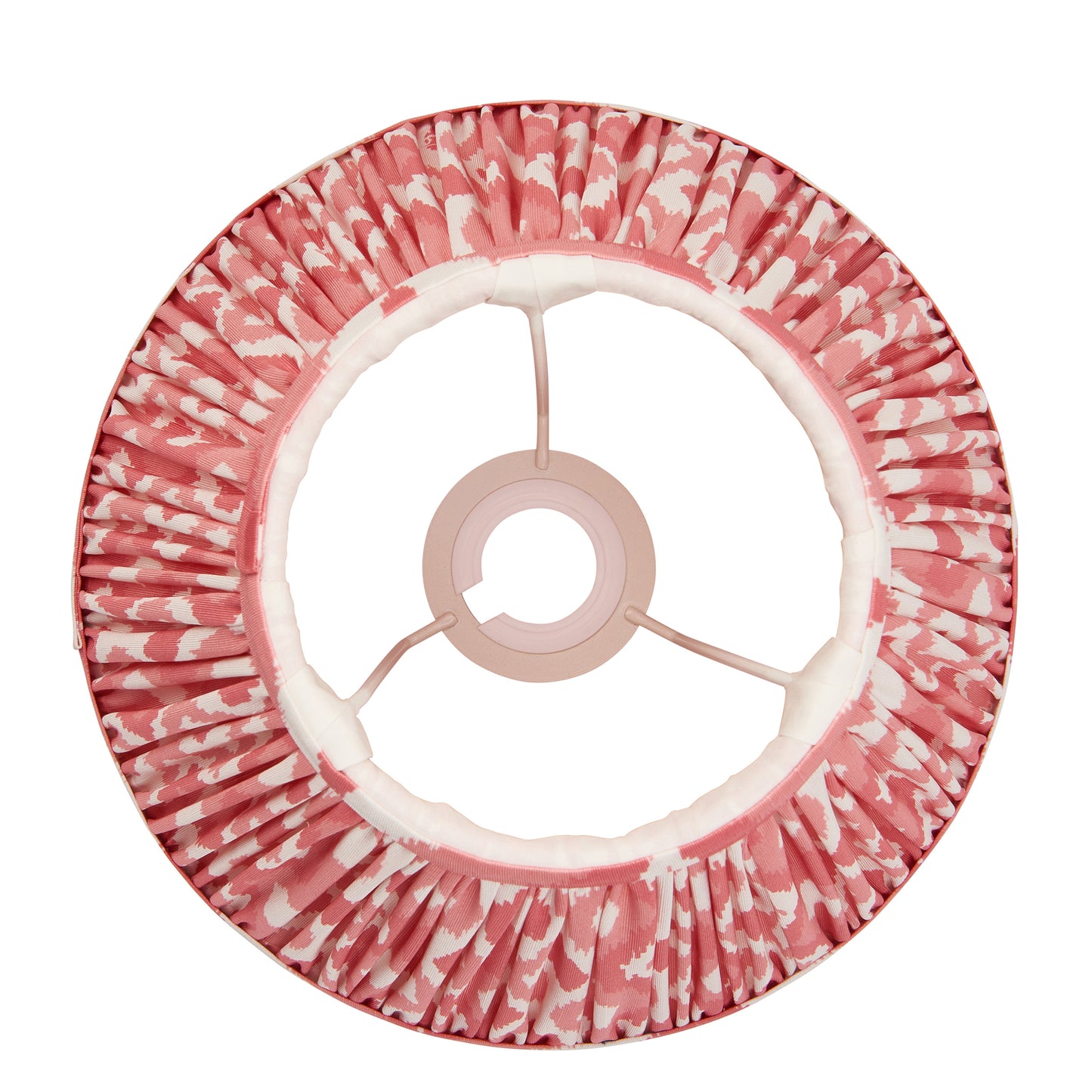 Ikat Shade Coral Pink Fabric 185x125x250mm – Pink