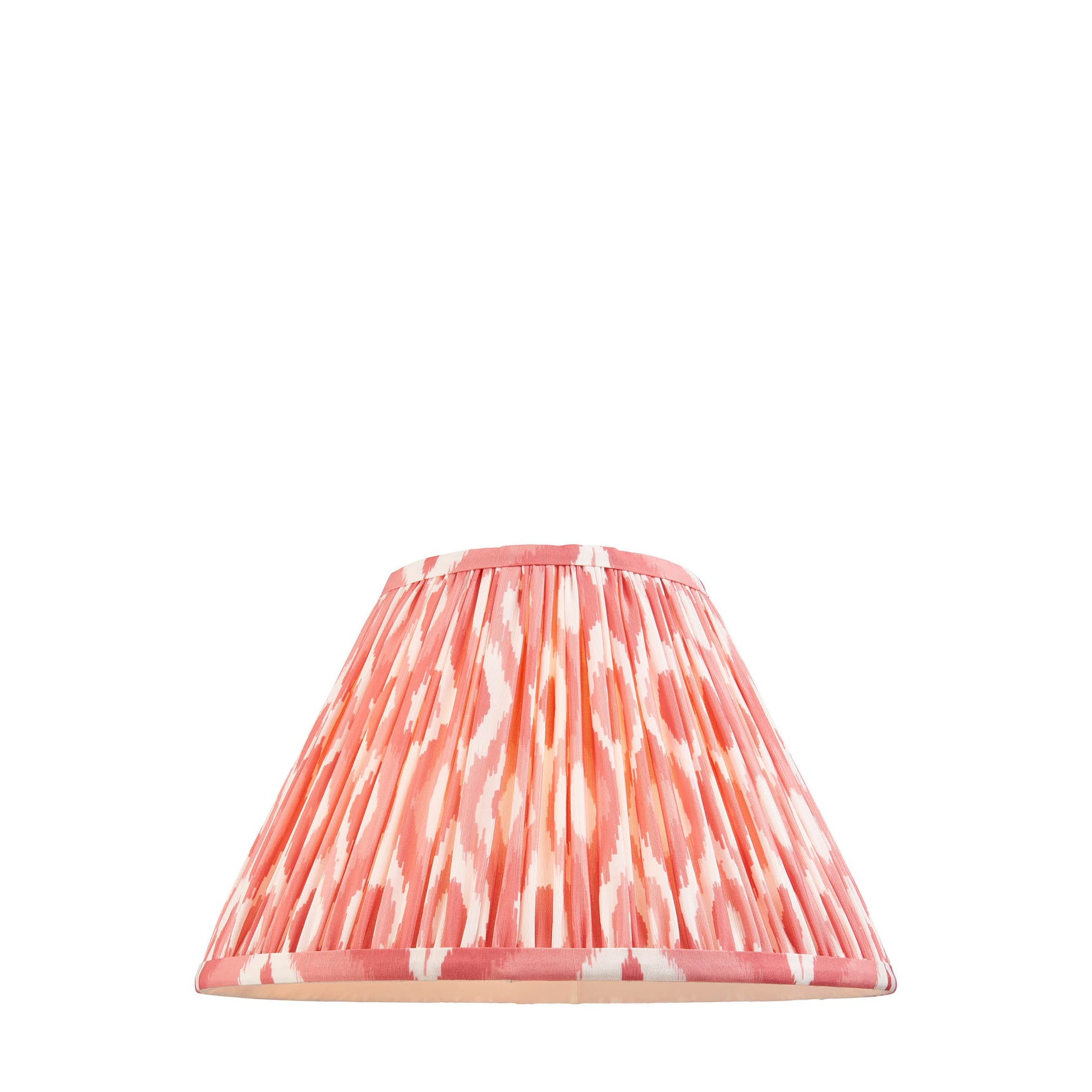 Ikat Shade Coral Pink Fabric 180x140x300mm – Pink
