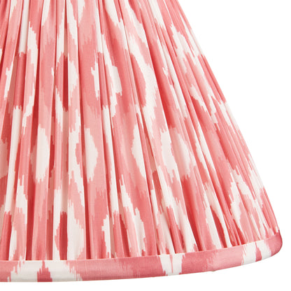 Ikat Shade Coral Pink Fabric 180x140x300mm – Pink