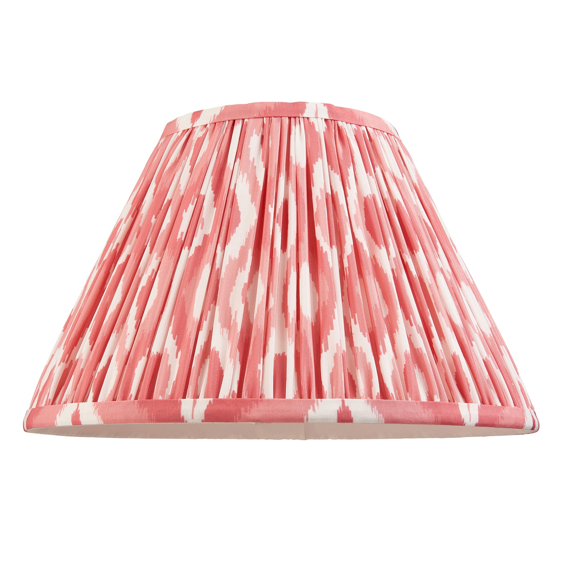 Ikat Shade Coral Pink Fabric 180x140x300mm – Pink